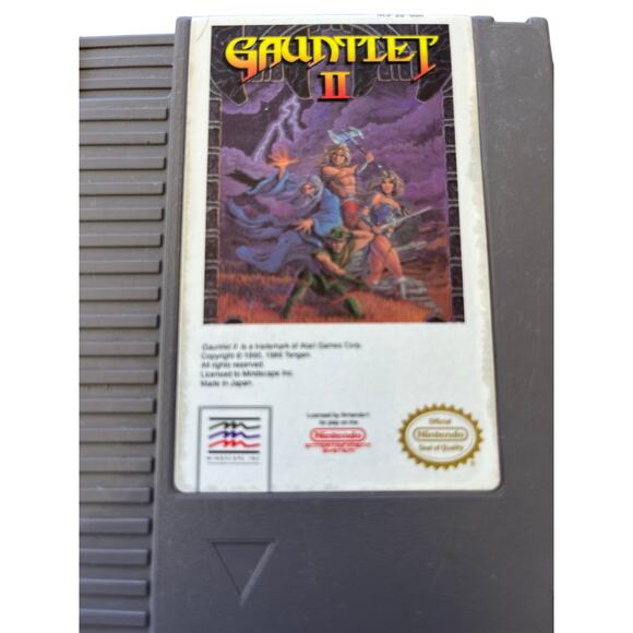 NES Nintendo Gauntlet II 2 Mindscape Vintage Video Game - Picture 2 of 4